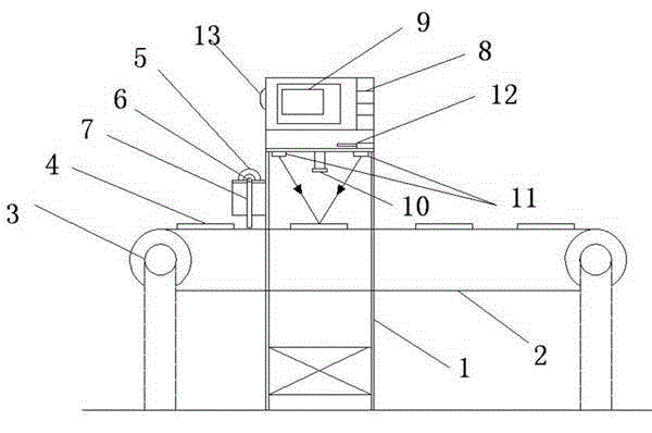 CCD signal acquisition device and method