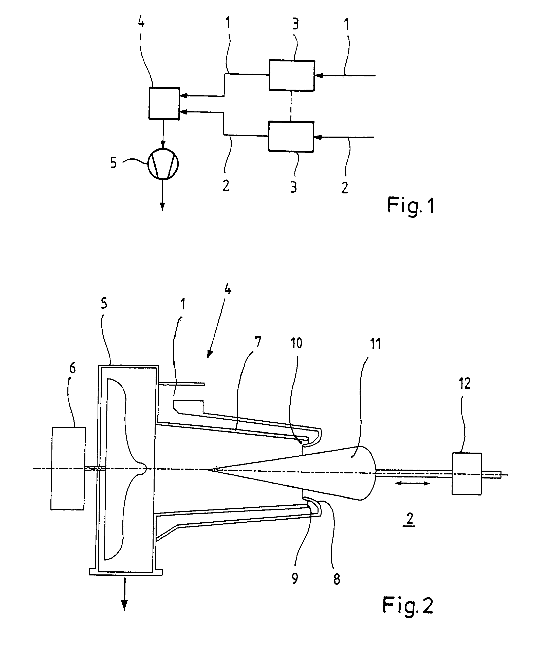 Apparatus for regulating the gas/air ration for a pre-mixing combustion device