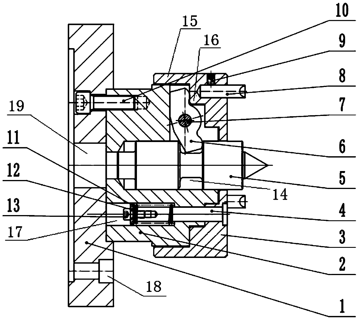 Mechanical linkage center