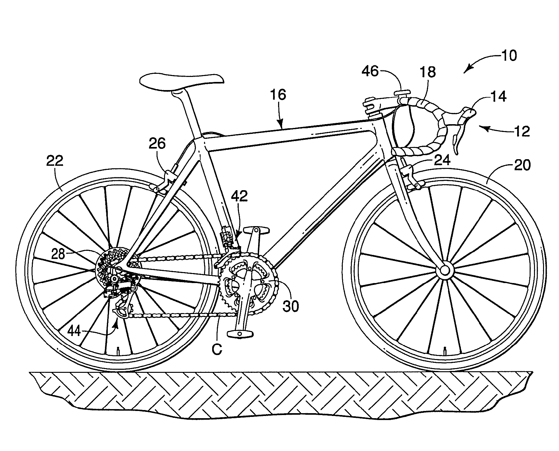 Wireless bicycle communication device