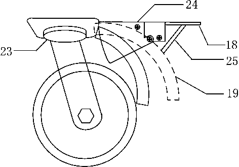 Versatile cable trench cover plate lifting vehicle of transformer substation