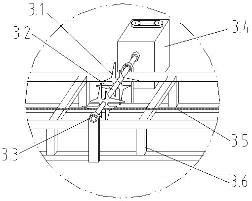 PTC thermistor ceramic aluminum spraying carrier plate turnover device and aluminum spraying equipment