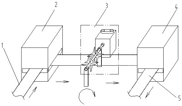 PTC thermistor ceramic aluminum spraying carrier plate turnover device and aluminum spraying equipment