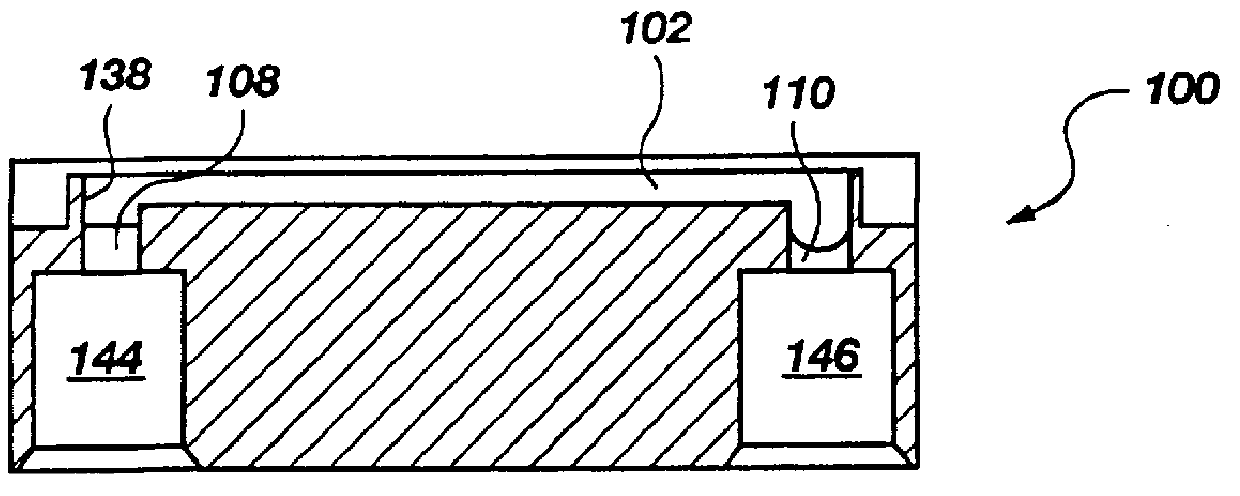 Lens and associatable flow cell