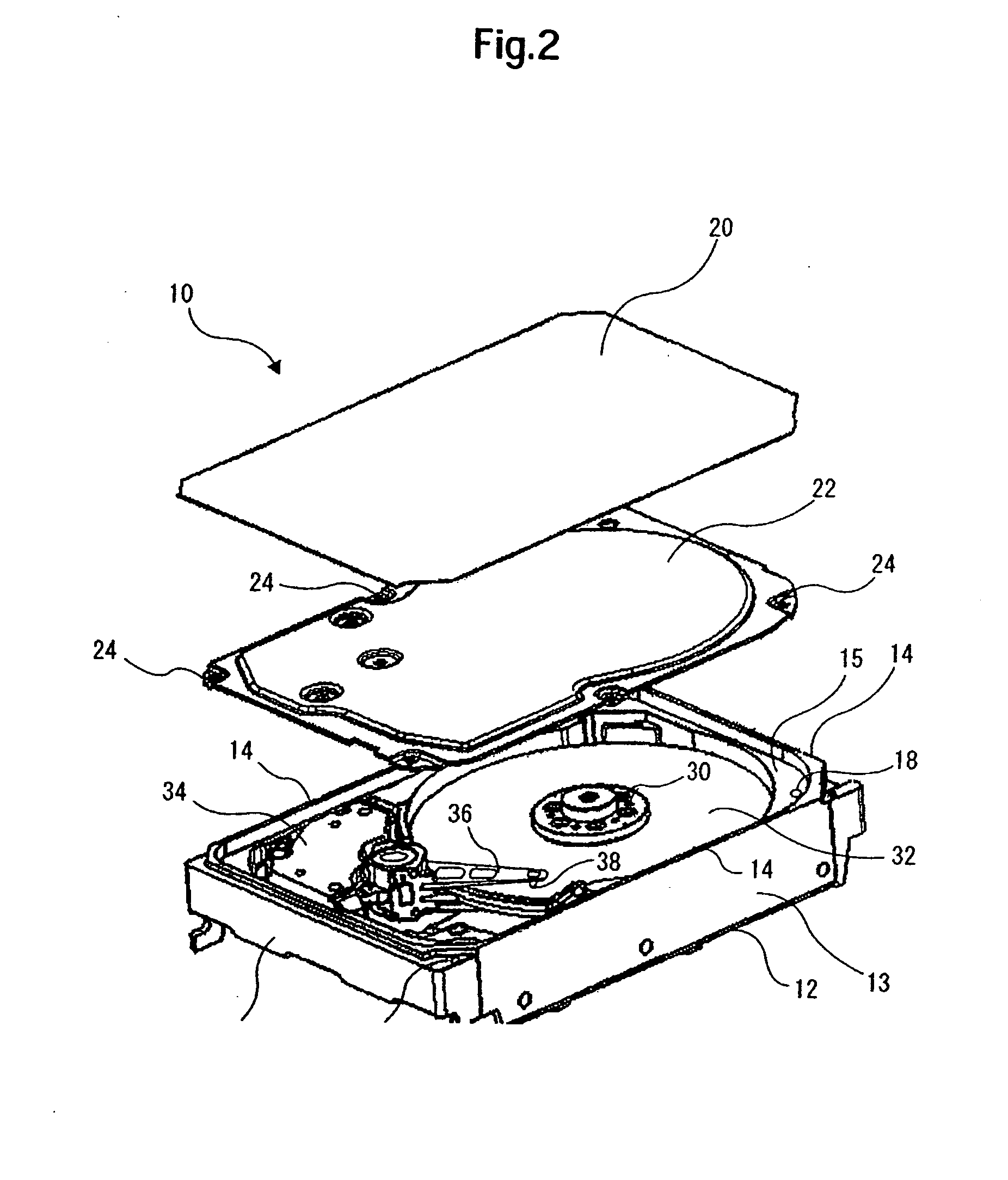 Magnetic disk drive and method for production thereof