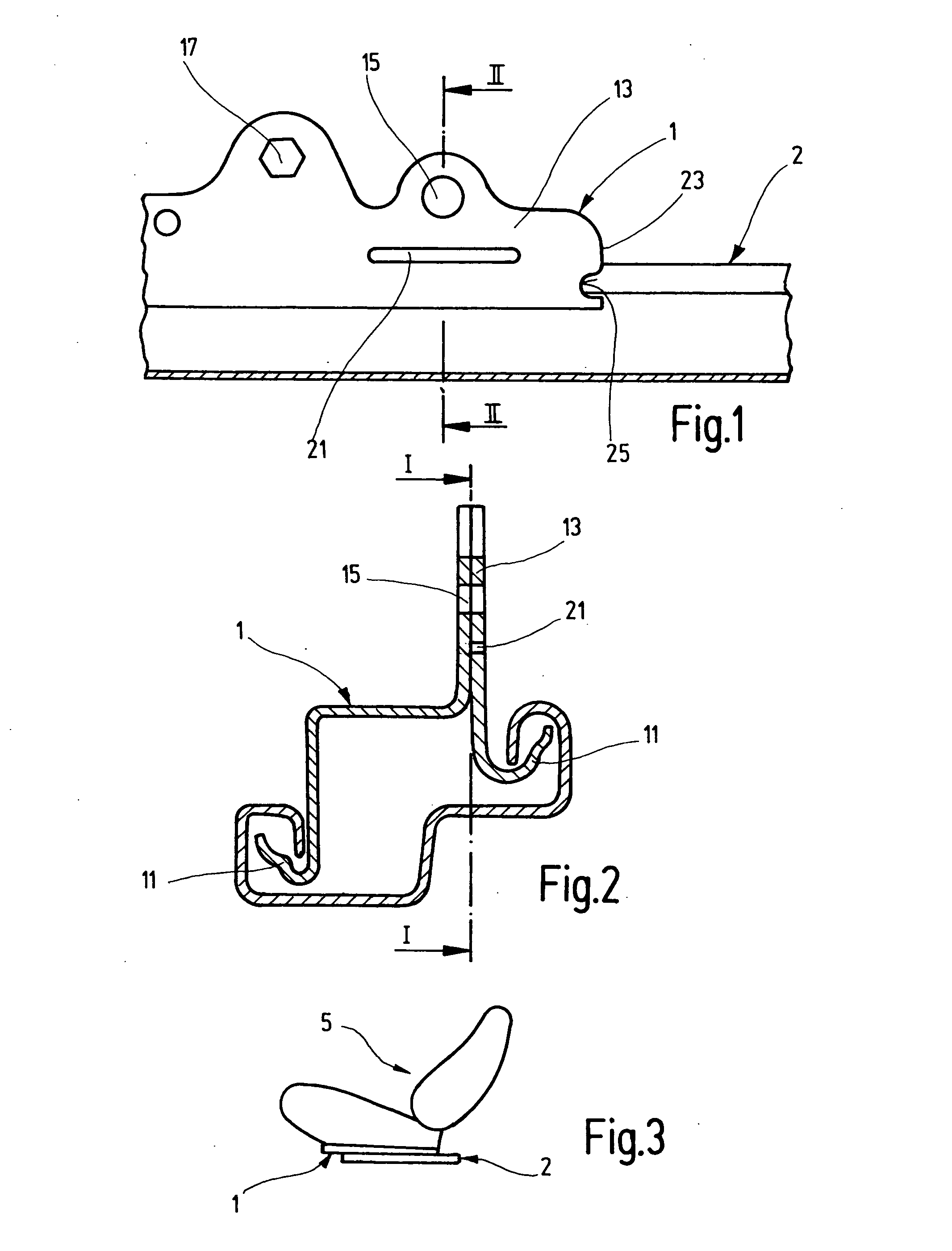 Pair of seat rails for a vehicle seat