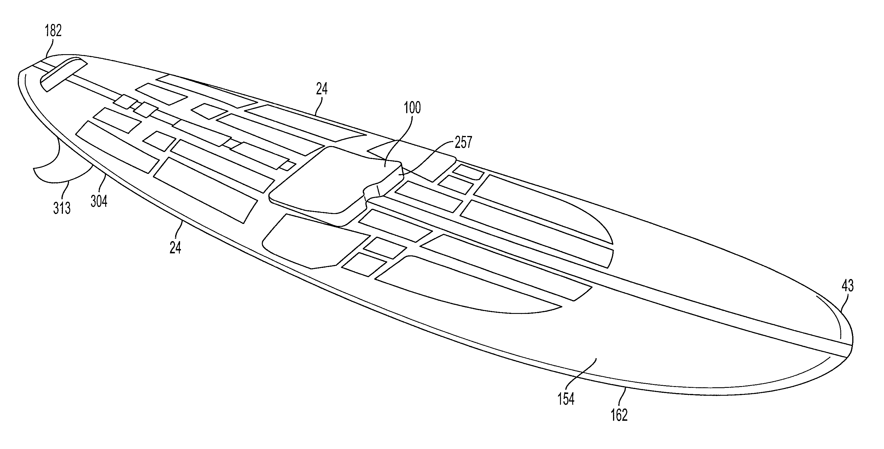 Paddle Assist to Pop-up Device