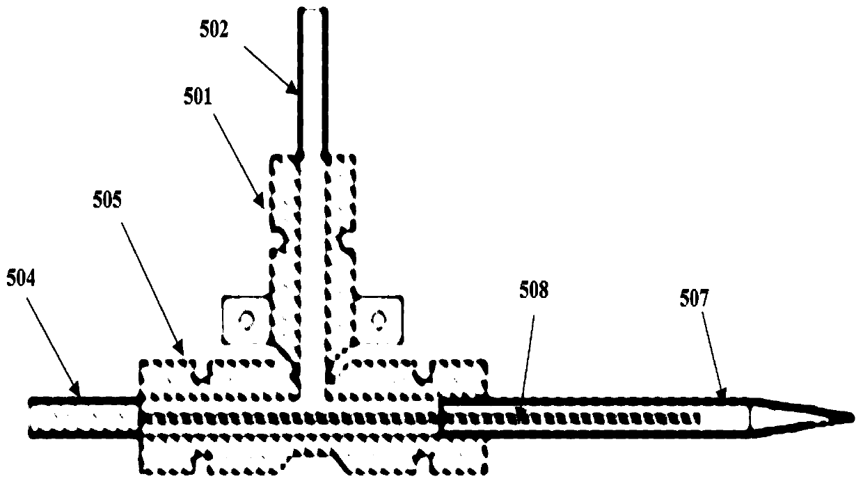 Single-cell extraction electrospray mass spectrometric analysis system and method