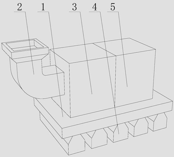 Packing device for beef steak packaging bags