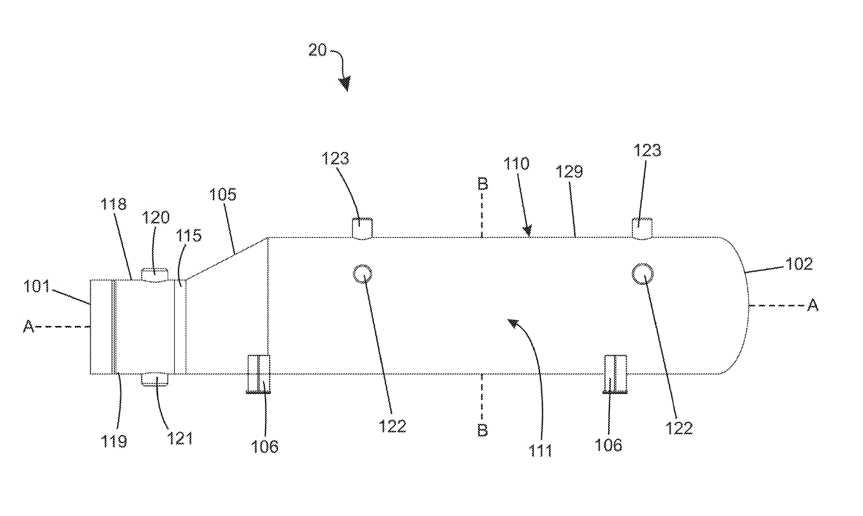 Heat exchanger apparatus for converting a shell-side liquid into a vapor