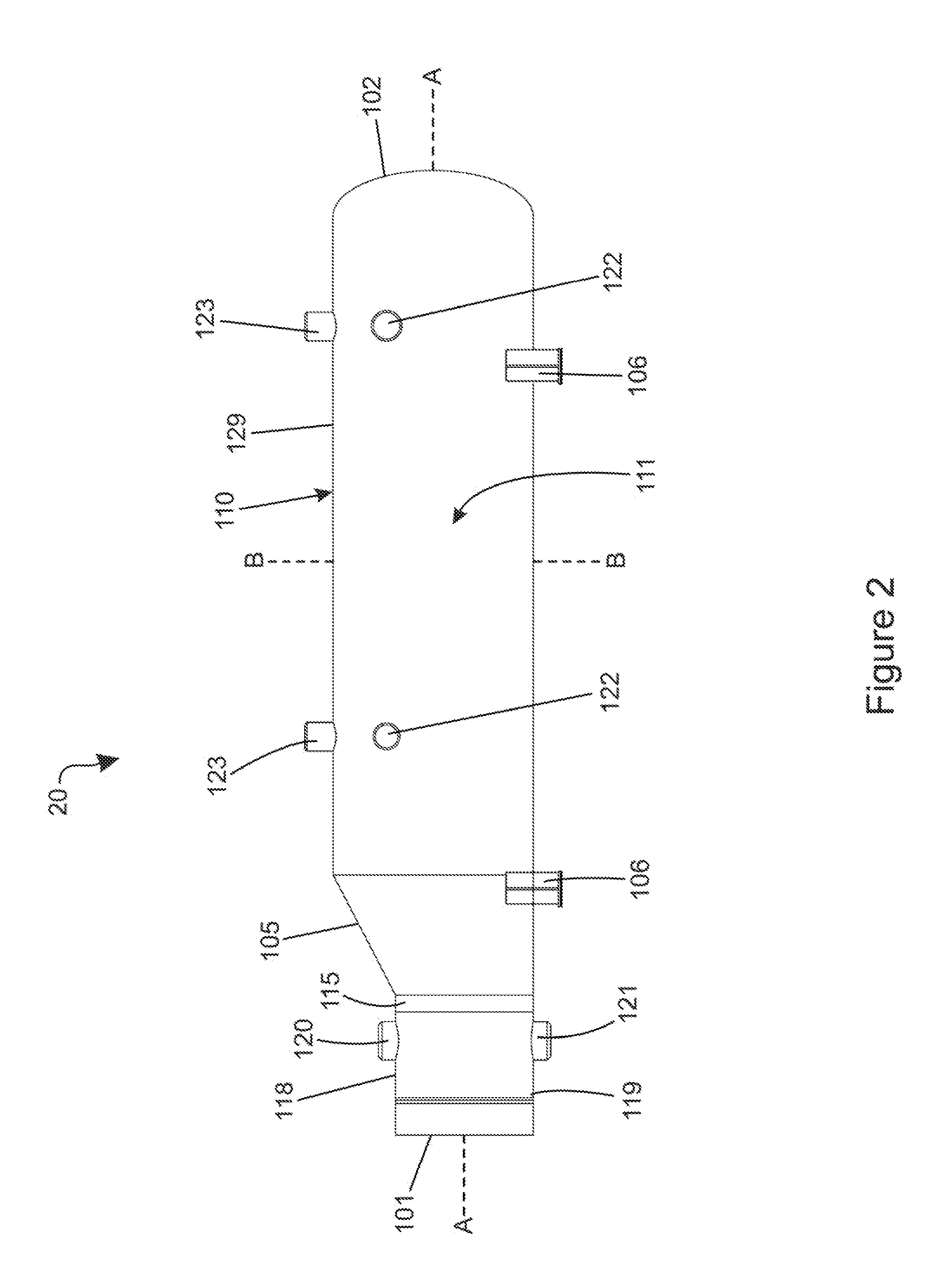 Heat exchanger apparatus for converting a shell-side liquid into a vapor