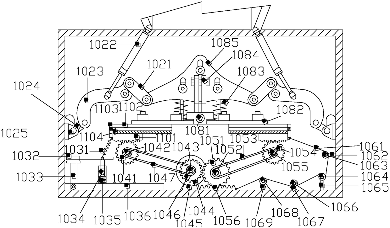 Novel high-altitude work platform with double masts