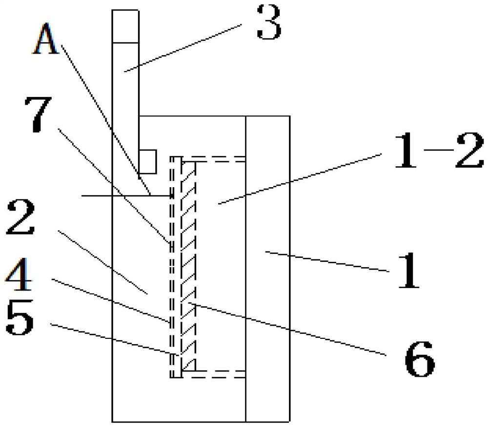 A jig for making graphene suspension film into capacitor