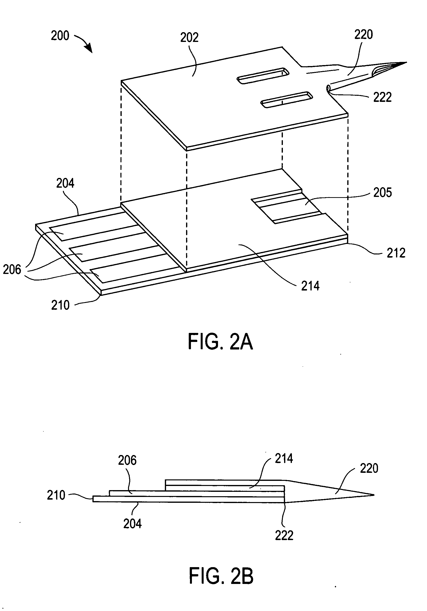 Method of manufacturing integrated biosensors