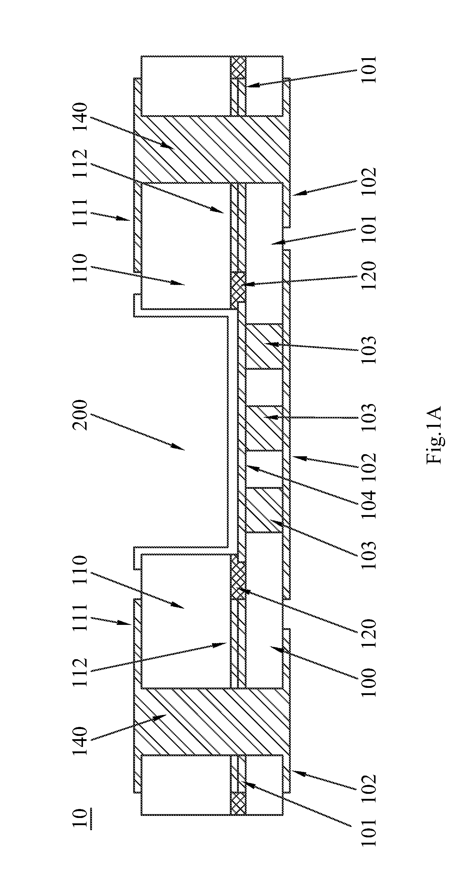 Substrate Structure of LED (light emitting diode) Packaging and Method of the same