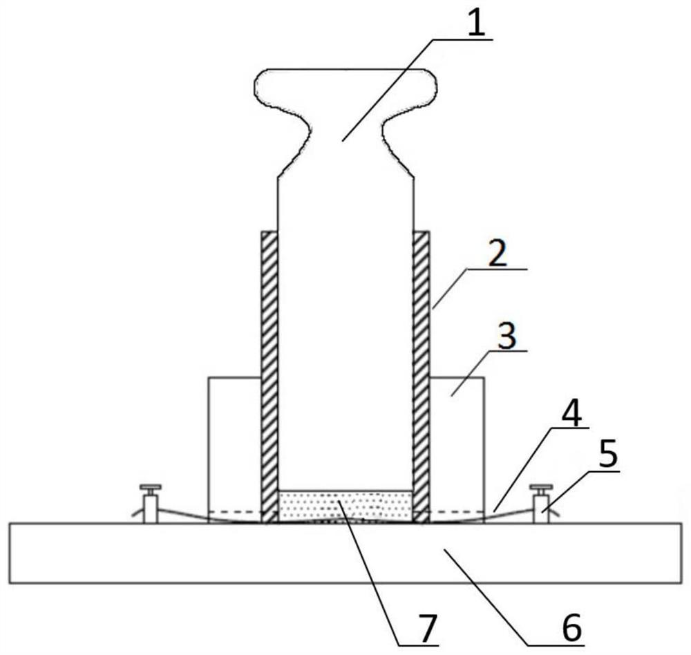 A solid oxidation testing device and its application