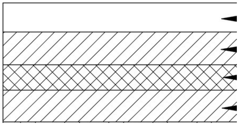 Multilayer composite graphene electromagnetic shielding material and preparation method thereof