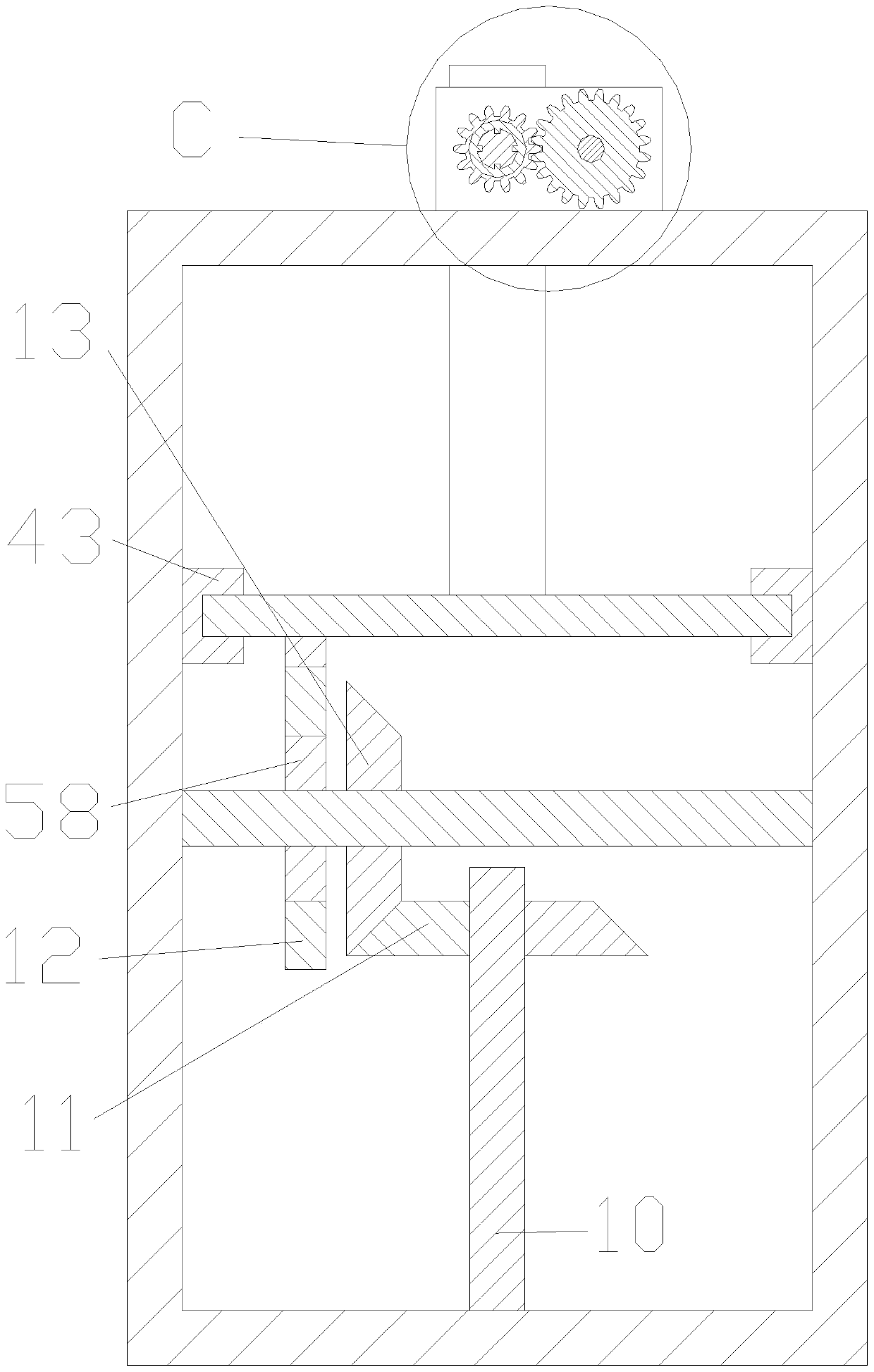 Adjustable hole groove symmetrical punching device and using method