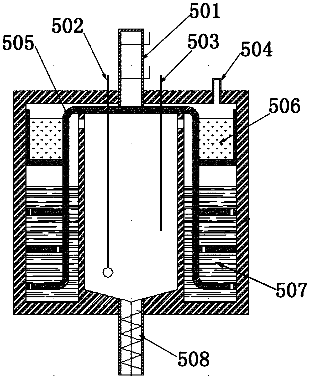 Biomass gasification process and device for strengthening molten salt decoking by nickel-based catalyst