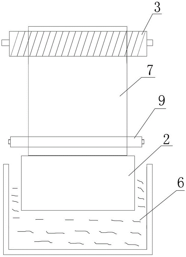 A coating machine for making plastic wrap