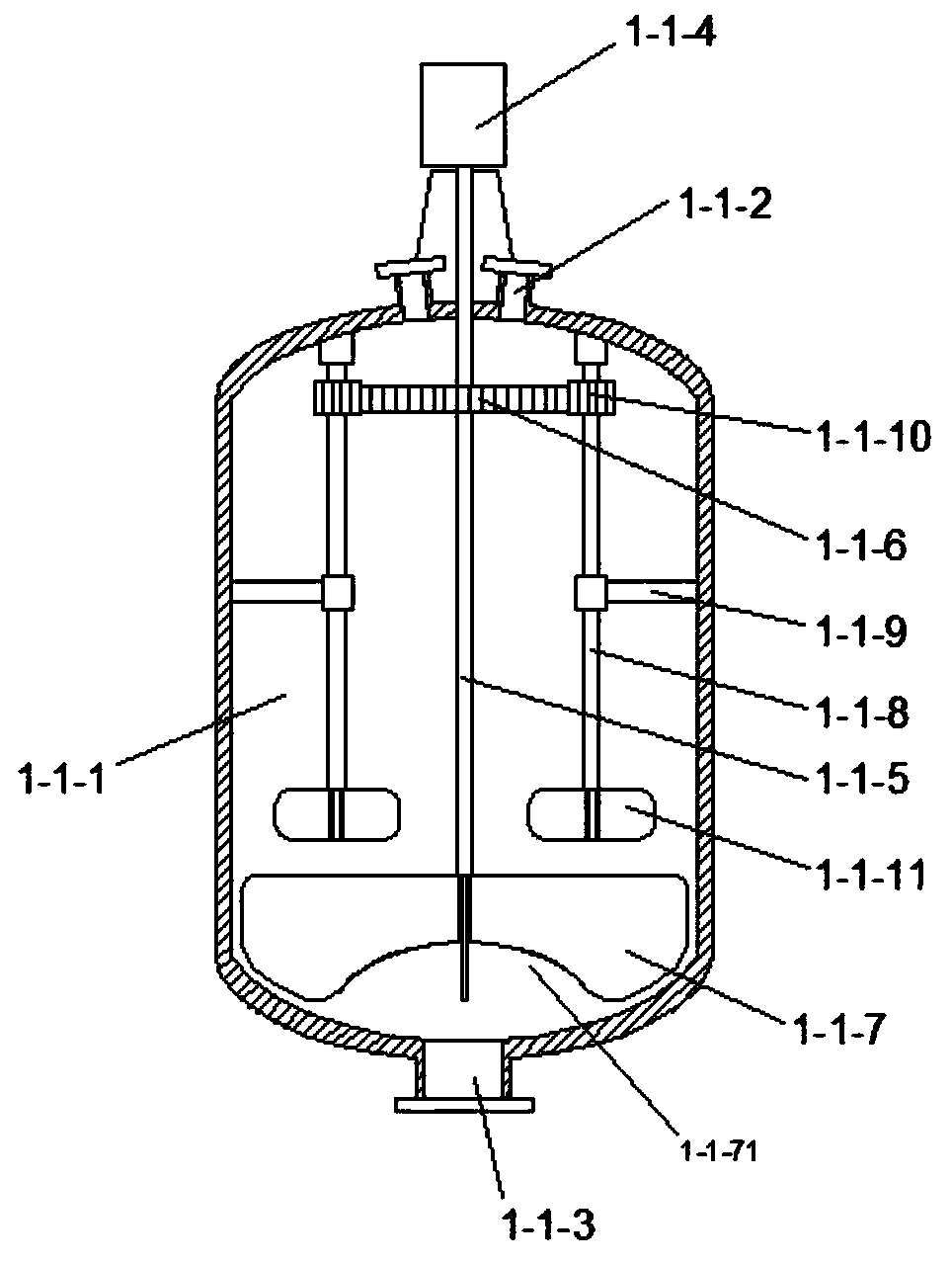 High-adsorbability nanofiber preparing tool