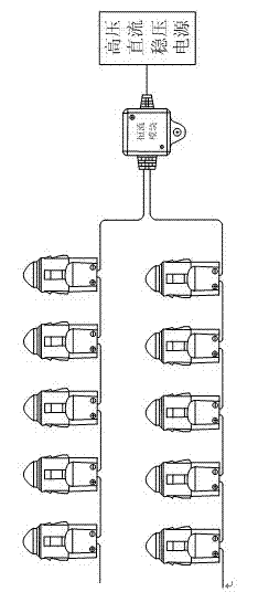 Light-emitting diode (LED) module based on high-voltage constant current technology