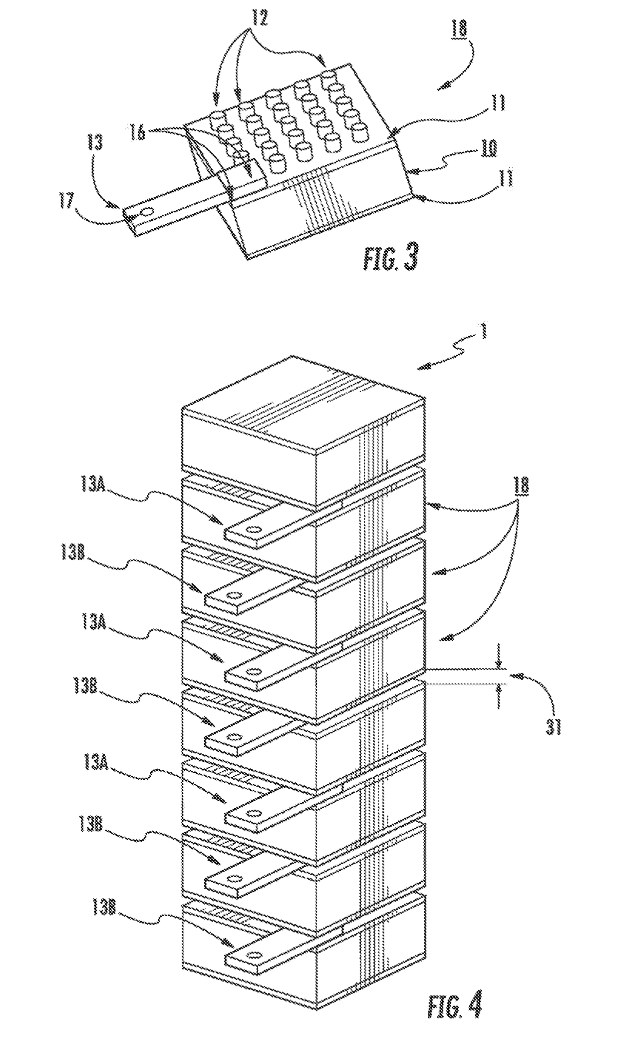 System and fabrication method of piezoelectric stack that reduces driving voltage and clamping effect