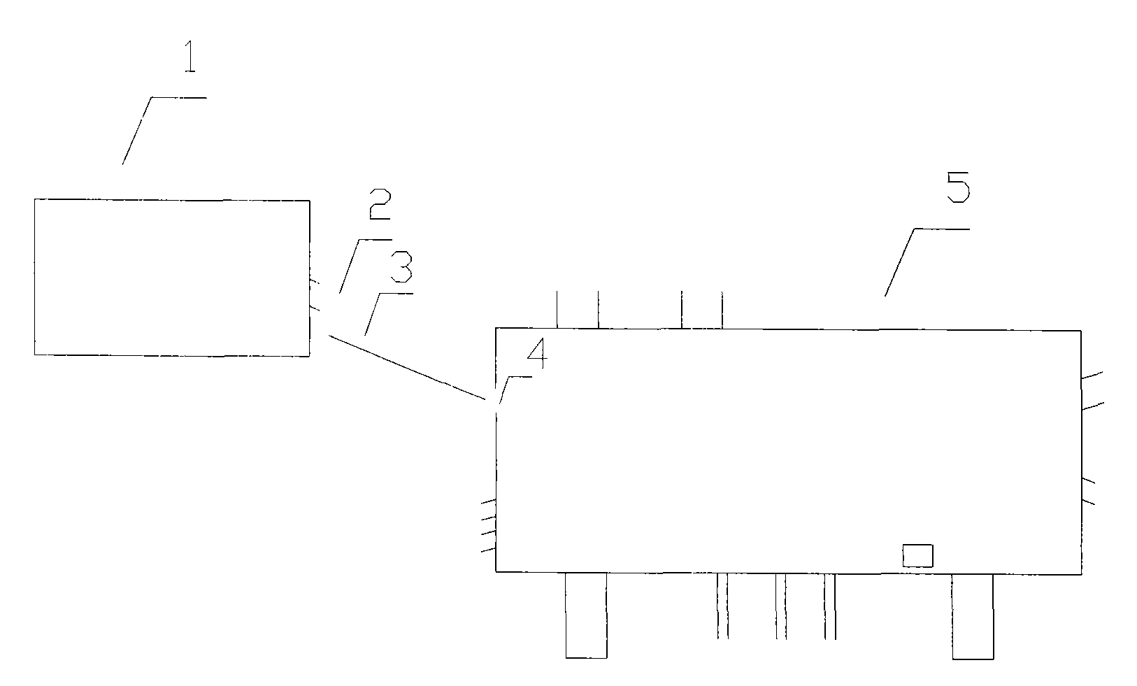 Direct lead smelting method in molten pool and its device