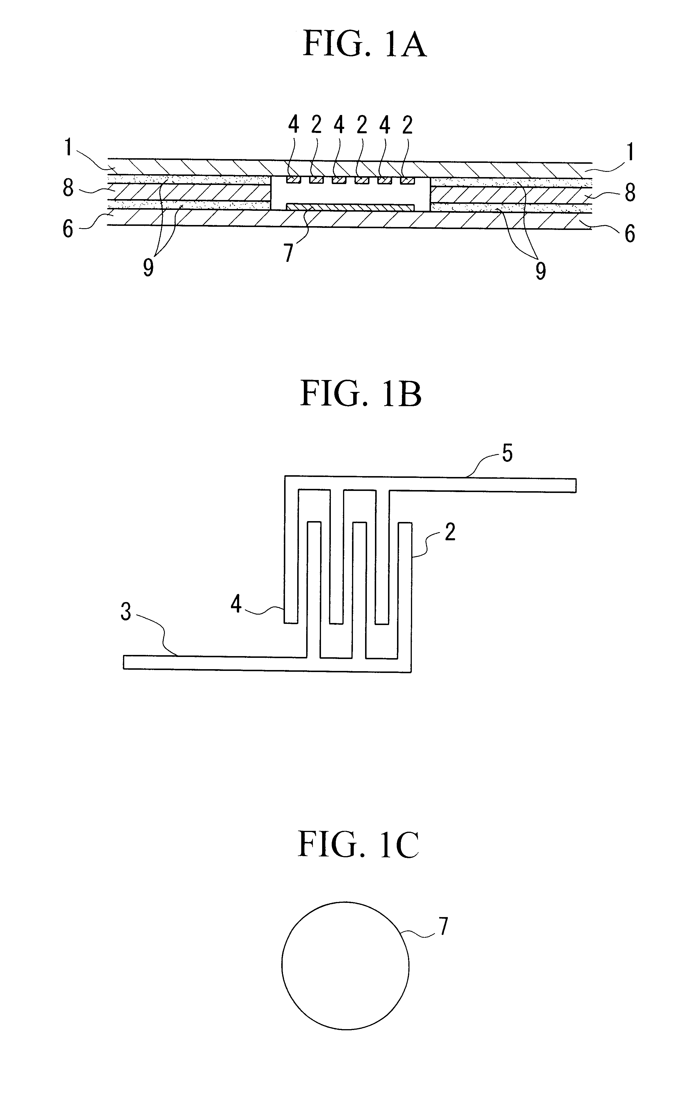 Film pressure sensitive resistor and pressure sensitive sensor