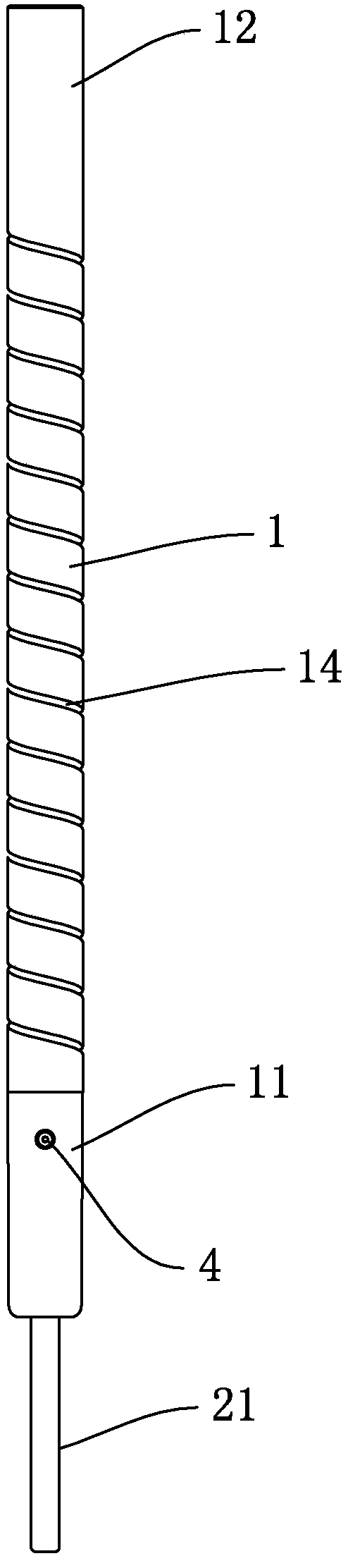 A hot runner protection structure and guide pillars thereof