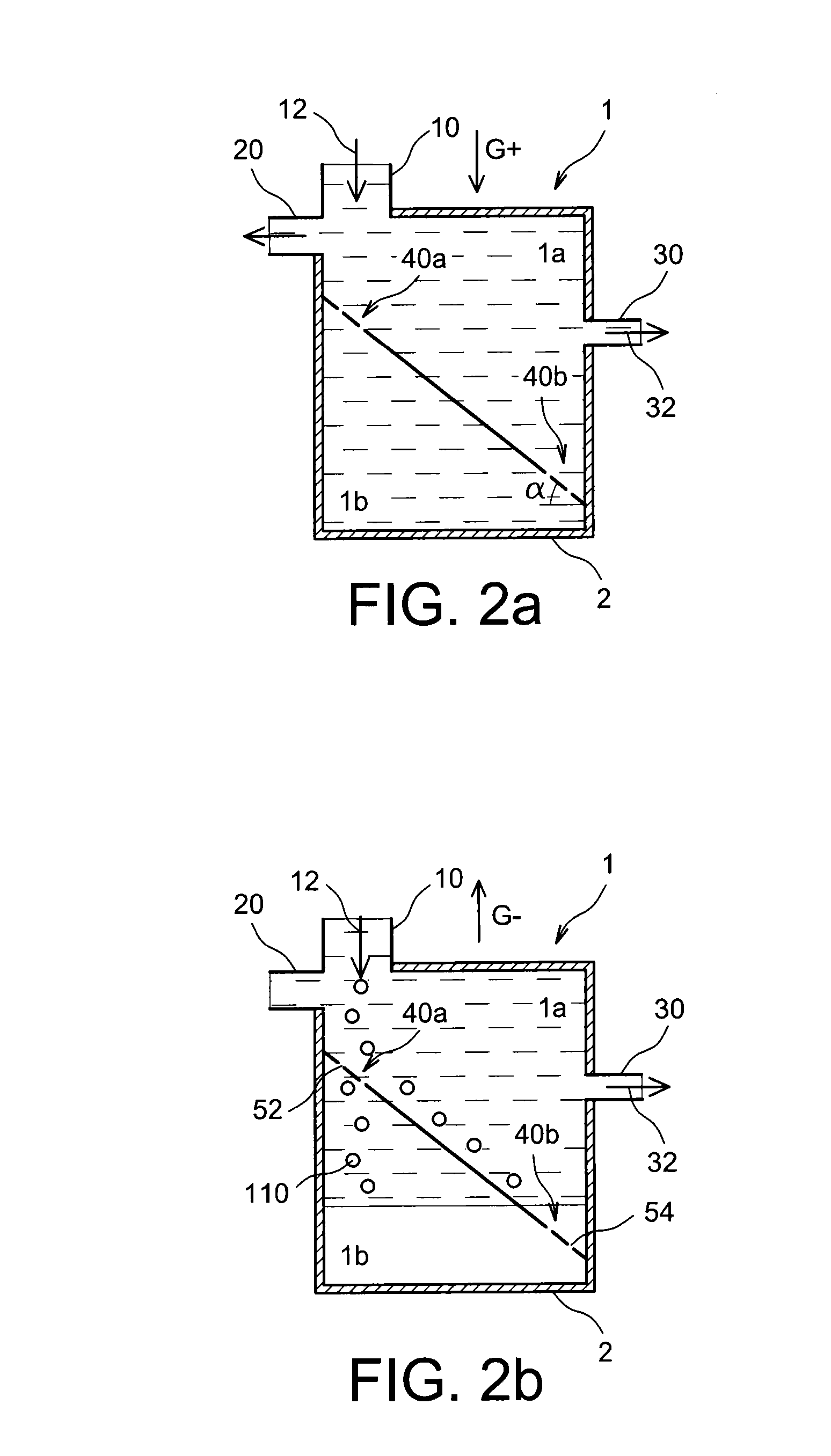 Tank having an inclined partition provided at its ends with through-holes for continuous supply of a supply liquid to a turbine engine