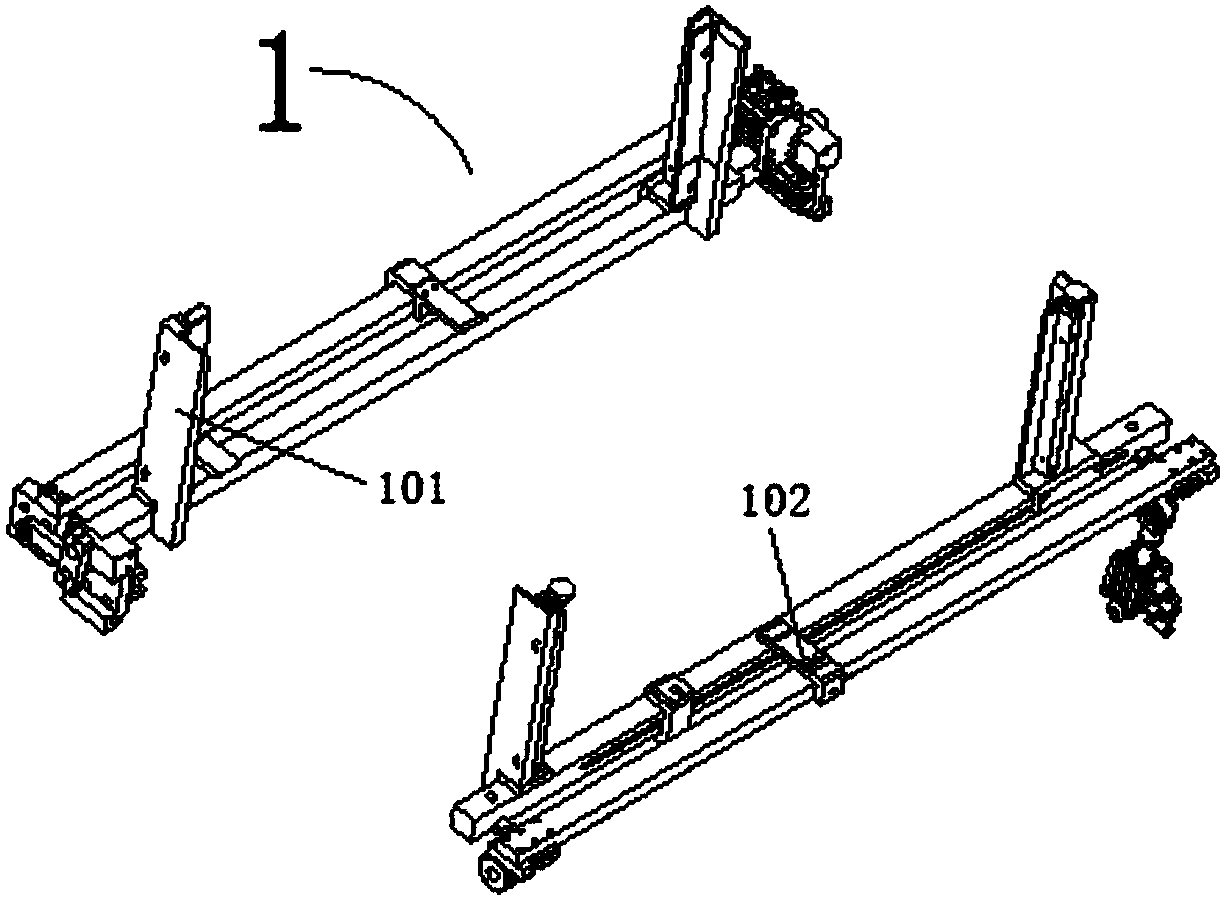 Medium and high density board box making machine and box making method thereof