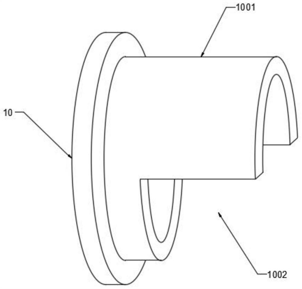 Agricultural irrigation pump mechanism with sludge-water separation function