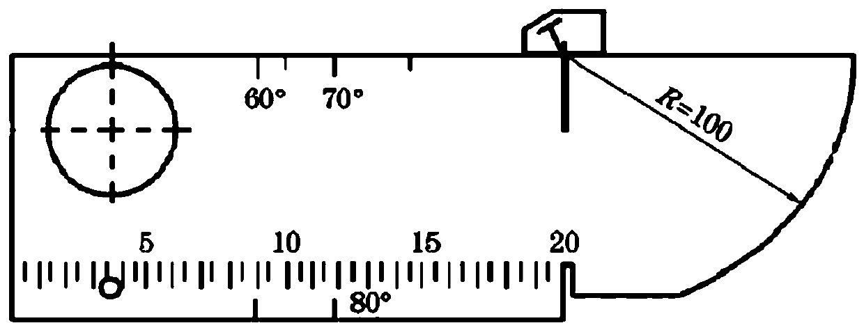 Method for phased array ultrasonic detection of gradient sound velocity non-uniform metal thick plate weld joint