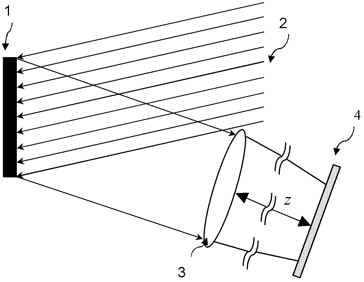 Method for outputting images by utilization of phase modulator