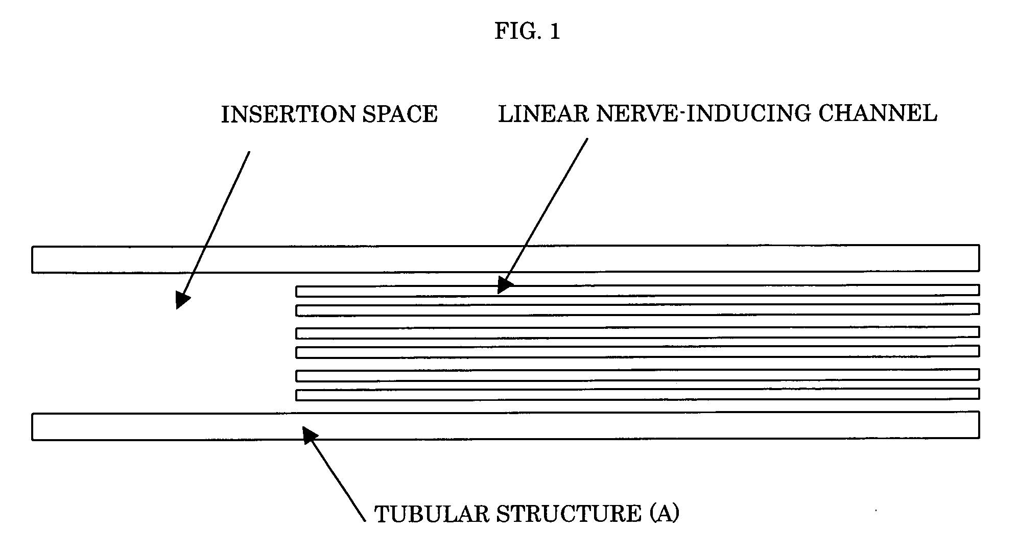 Nerve regeneration-inducing tube comprising