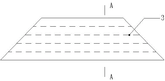 45-degree slope roof cast-in-place concrete construction method