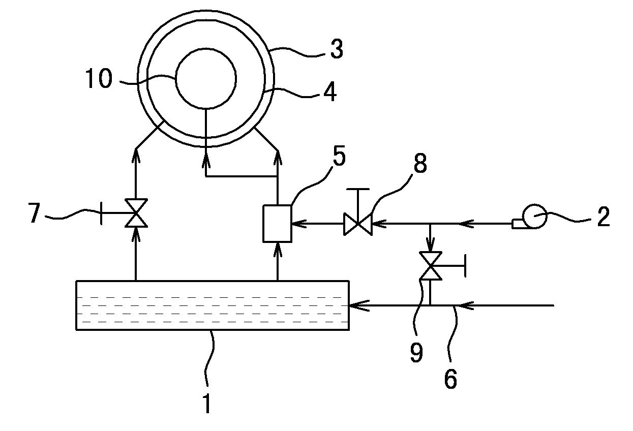 Snow making machine with adjustable quantity of nozzles of nucleon device