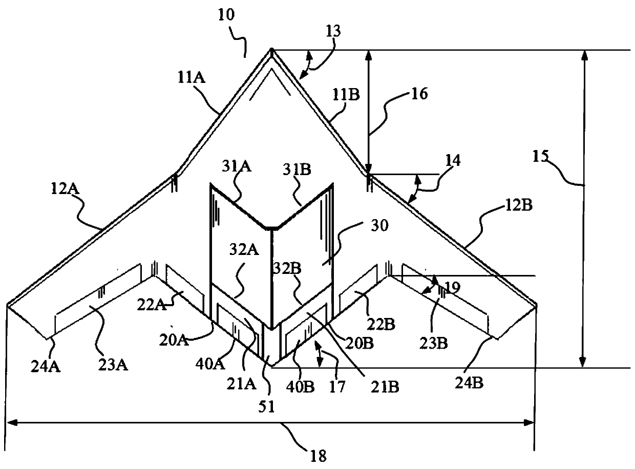 Distributed propulsion flying wing aircraft