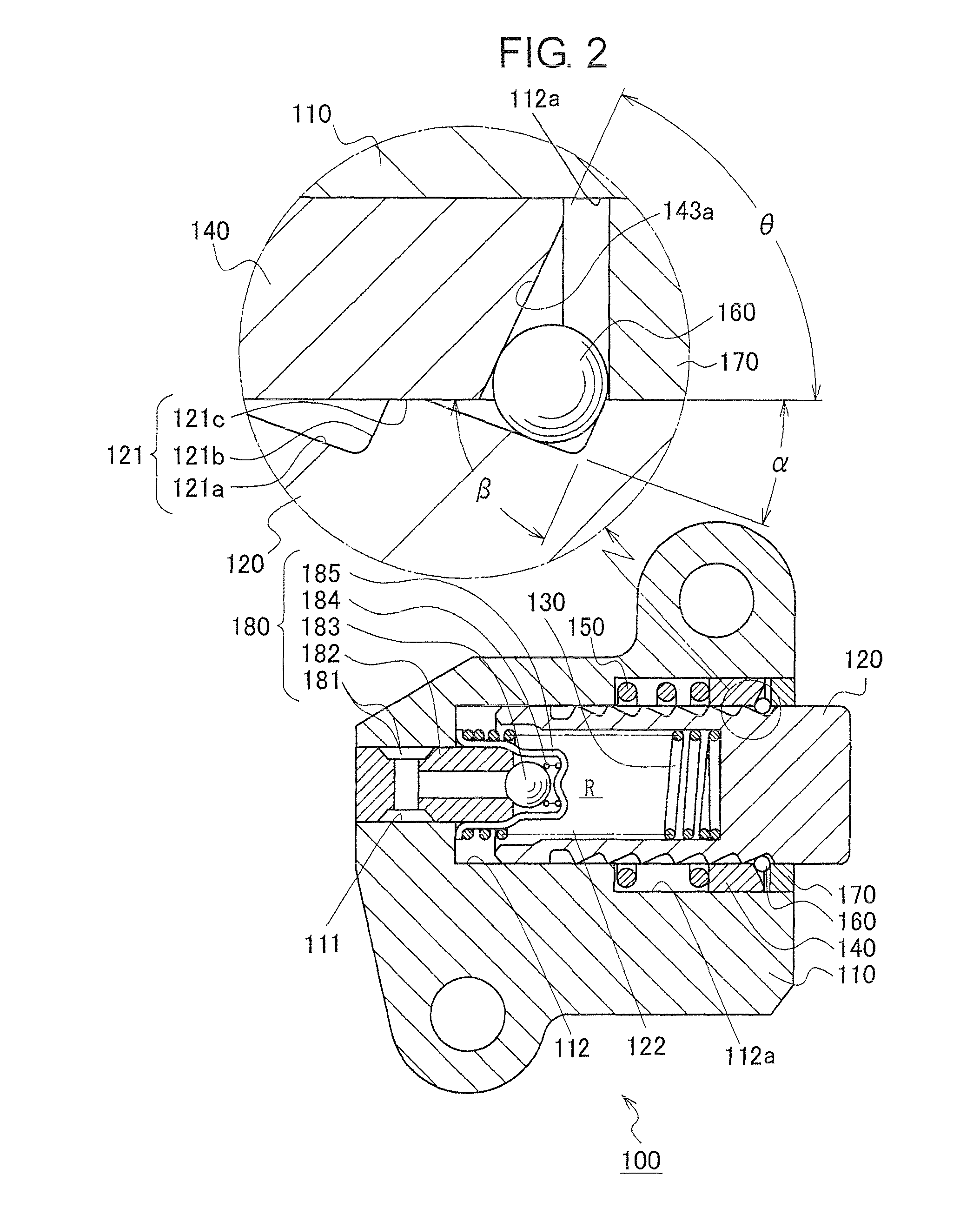 Ball-type tensioner