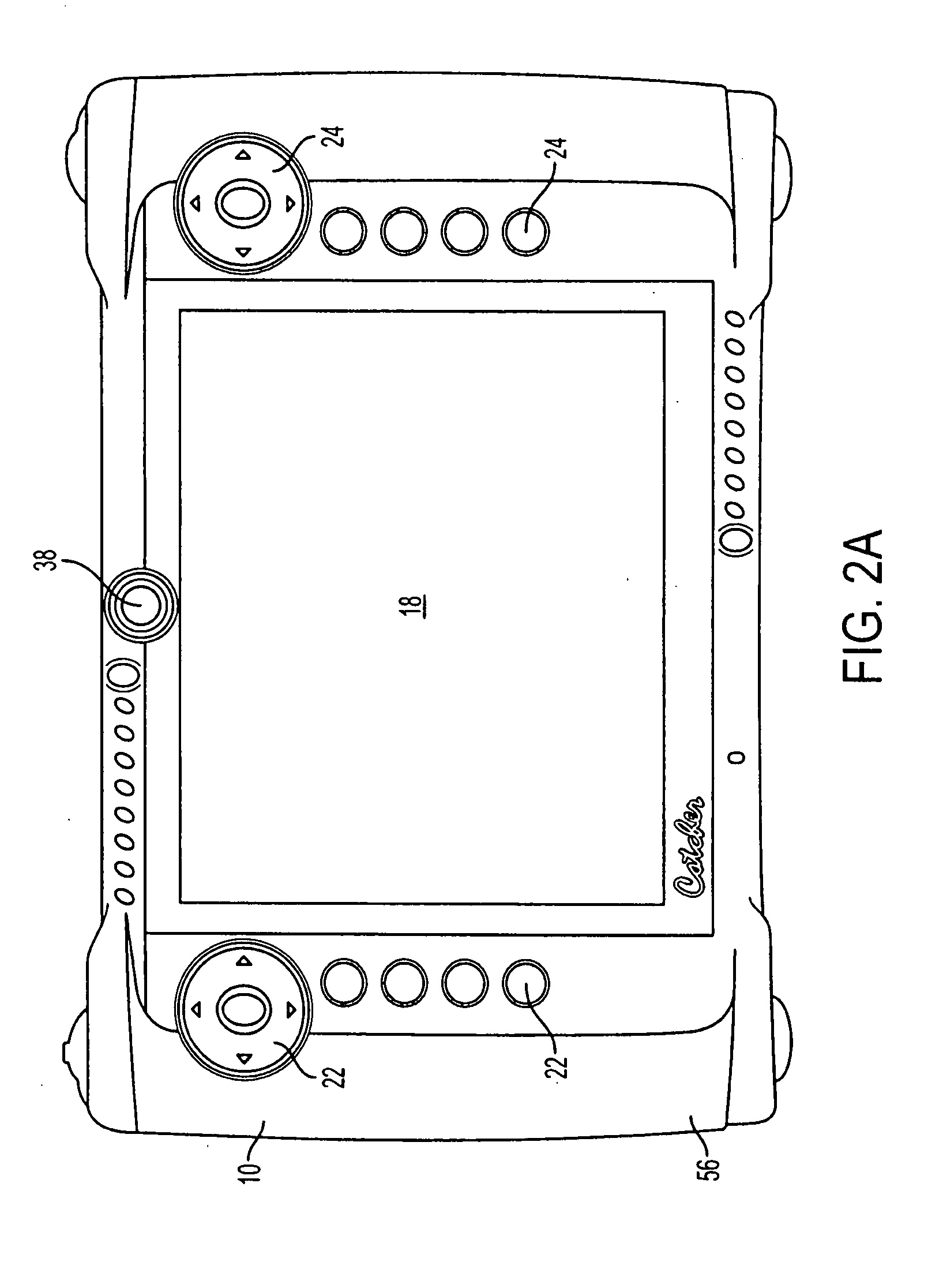 Device and method for digitally watermarking an image with data