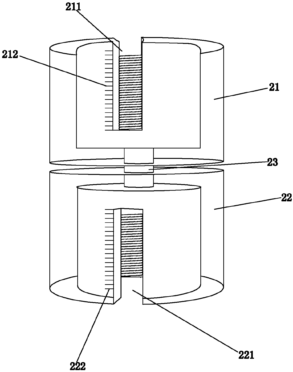 Embedded channel positioning device for subway segments and method for applying embedded channel positioning device