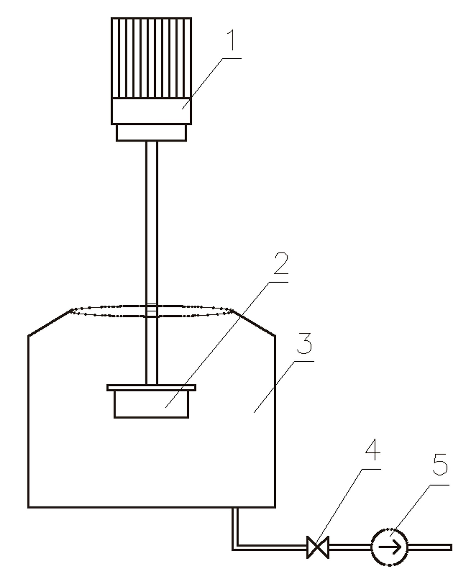 High-dispersity and high-stability octadecyl amine emulsion processing equipment and process