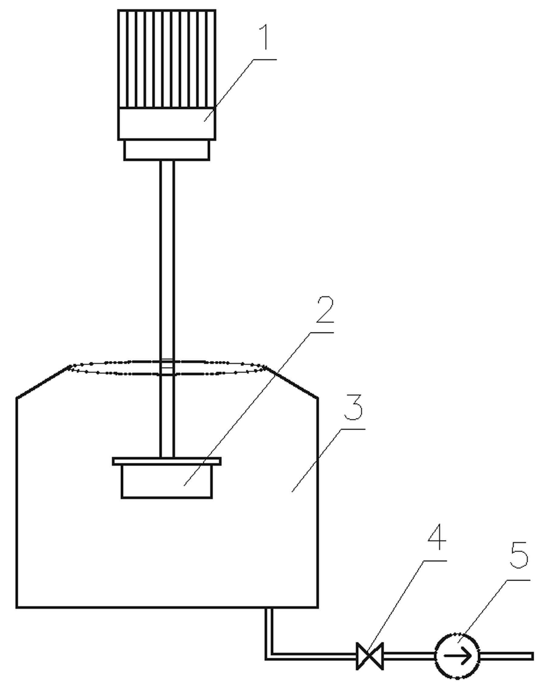 High-dispersity and high-stability octadecyl amine emulsion processing equipment and process