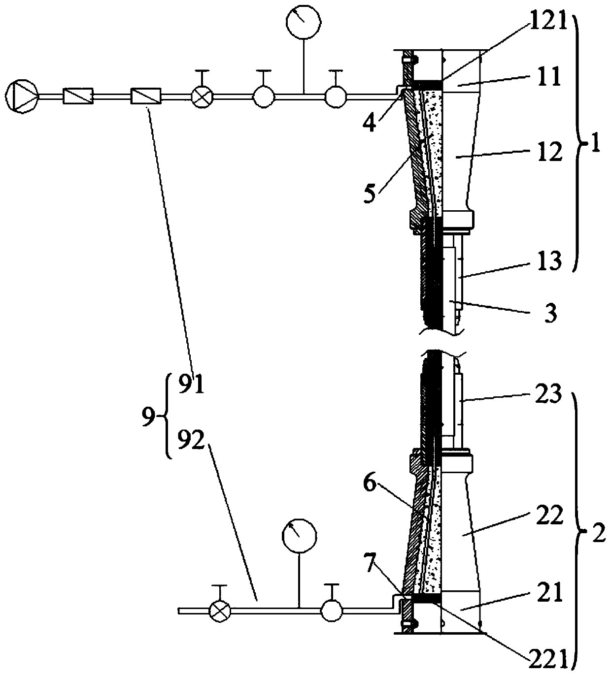 Convenient-to-dehumidify suspension cable protective structure