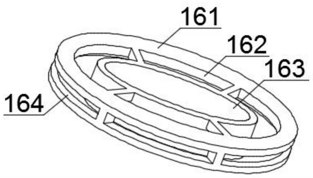 Stacking transporting device used for hollow bricks