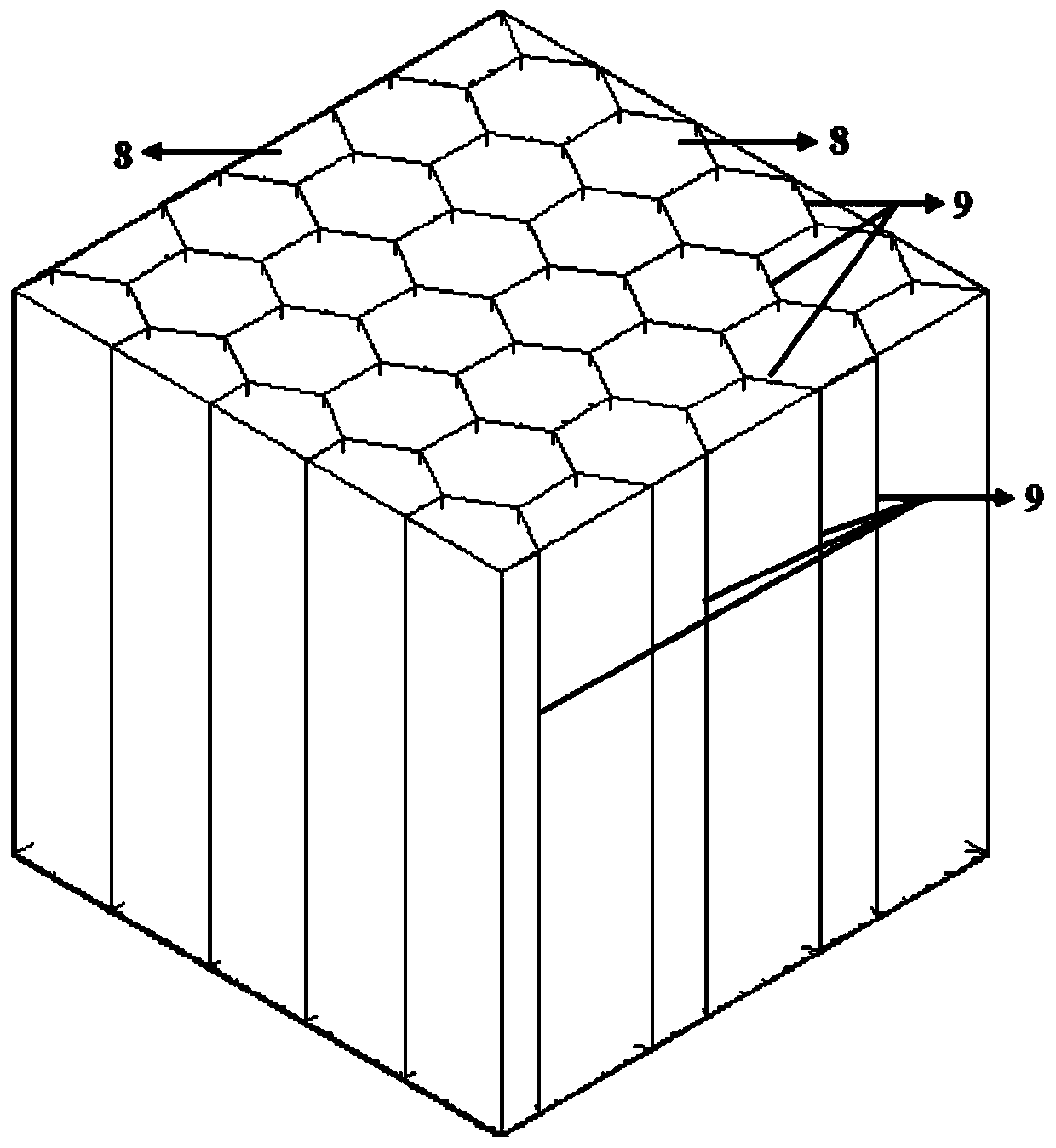 Preparation method of columnar joint specimen with chisel structure for seepage test