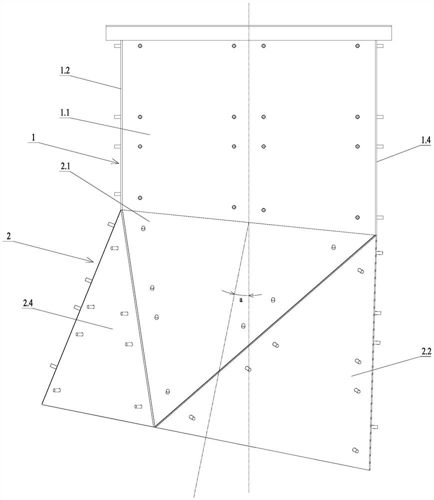 Chute device capable of accurately blanking