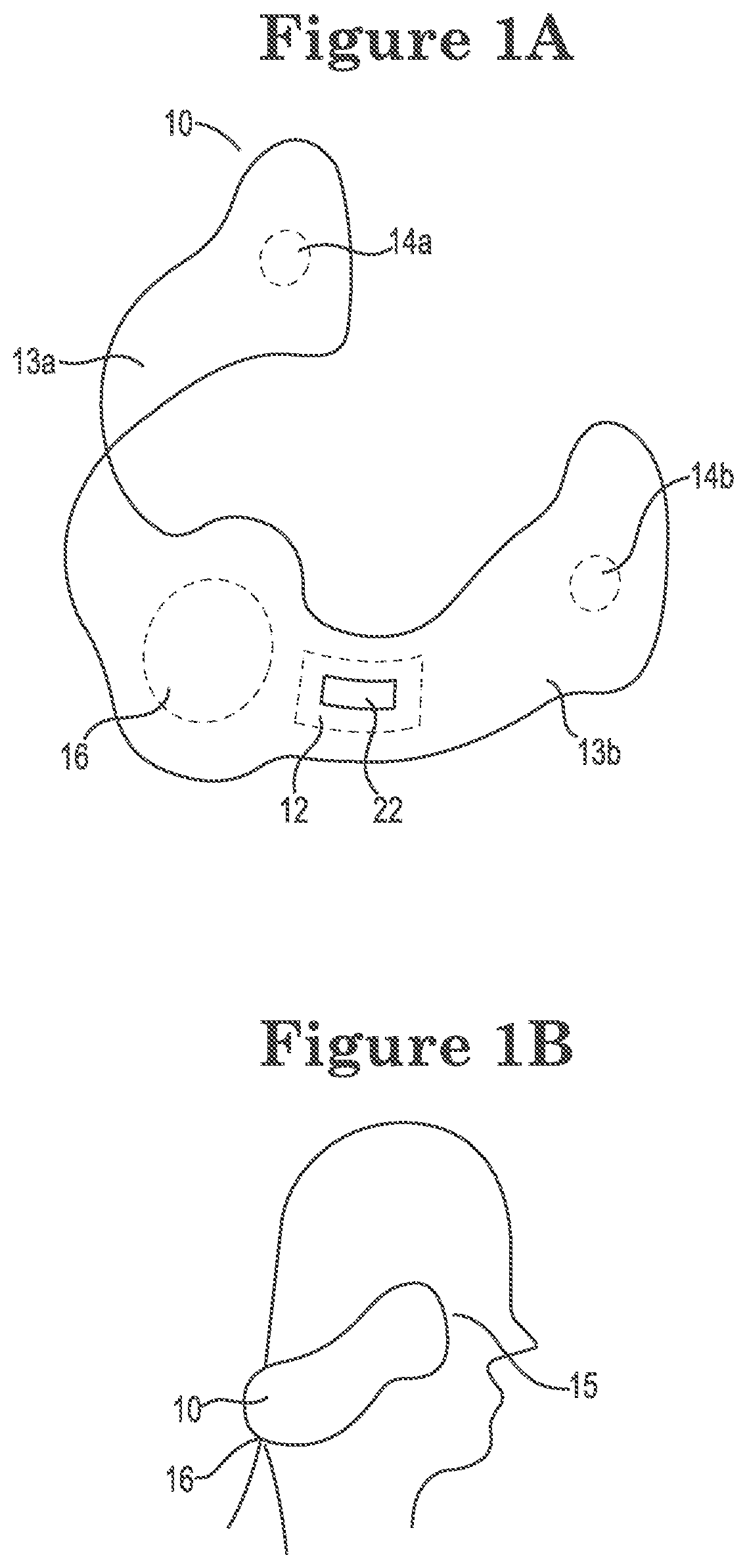 Sensory stimulation or monitoring apparatus for the back of neck