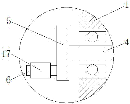 Circuit board dismounting structure